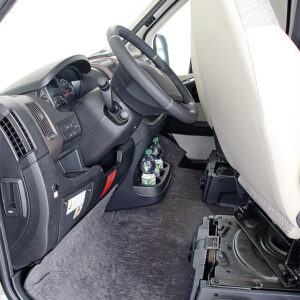 HINDERMANN Fußraumisolierung passend für Fiat Ducato X250/X290 ab 2007, keine Wannenform Farbe anthrazit