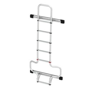 FIAMMA Heckleiter Deluxe passend für Ducato ab 06/2006 Farbe silber