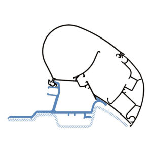 DOMETIC Adapterkit 3-tlg. passend für DometicPerfectRoof 2000 + 2500 MBSprinter / VW Crafter ab ´07