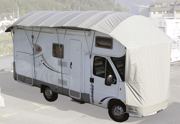 Wohnmobil/Wohnwagen- schutzdach VANprotect Gr. 7 726 - 765 cm Farbe grau
