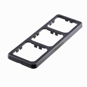 Rahmen 3-fach Farbe schwarz 170 x 60 mm