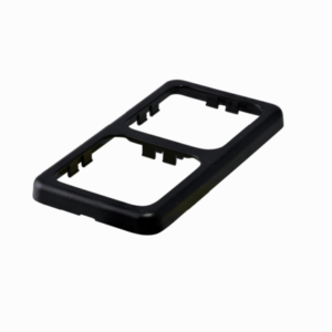 FAWO Rahmen 2-fach Farbe schwarz 113 x 60 mm