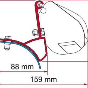 FIAMMA Kit passend für Renault Trafic, Opel Vivaro