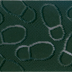 Fußmatte LAKO Dancer 60 x 40 cm Farbe schwarz