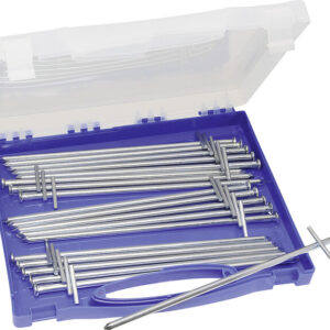 Campking Zelthering Koffersatz Felsbodenhering Tarzan 23 cm 20 Stück