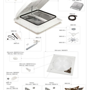 FIAMMA Platine Turbo Vent Premium