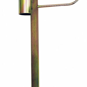 heusser products Rasendorn / Sonnenschirmpflock goldverzinkt für Rohre bis 38 mm