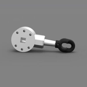 FIAMMA Getriebe + Öse zu Markise F65S deep black