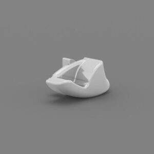 FIAMMA Frontblendenverschluss rechts zu Markise F65 L Fb. Titanium