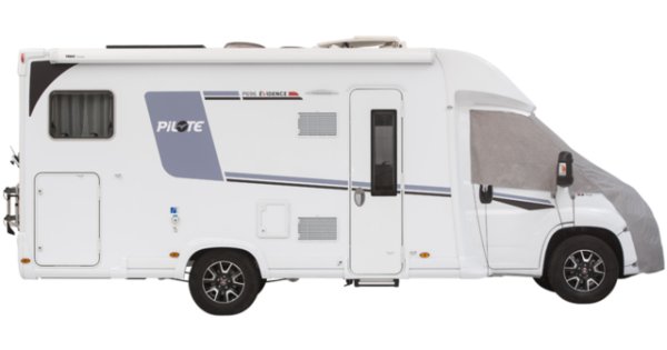 Frontschutzplane HINDERMANN Tyvek passend für Fiat Ducato 2002 X230/X244 – Bild 2