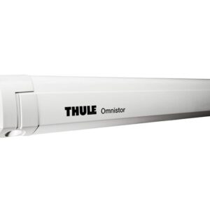 THULE Wandmarkise Omnistor 5200 190 x 140 cm Tuch Fb. Mystic Grey Gehäuse Fb. weiß