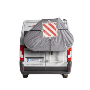 HINDERMANN Fahrradschutzhülle City für 3-Räder inkl. 2 Spanner graphitgrau