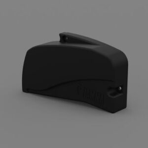 FIAMMA Endkappe Endkappe Markisengehäuserecht Farbe schwarz zu Markise F40 Van Deep Black 270