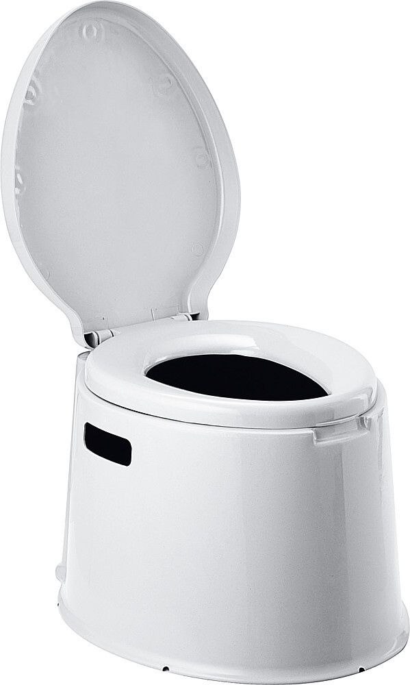 BRUNNER Eimertoilette Optitioil inkl. Sitz, Farbe grau 40 x 48 x 33 cm Traglast 100 kg