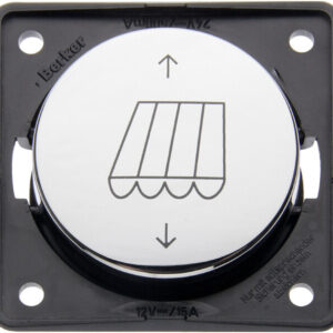 Berker Markisentaster Farbe chrom glänzend