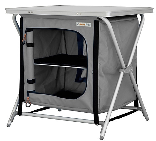 Eurotrail Campingschrank Rieux Alu Farbe grau