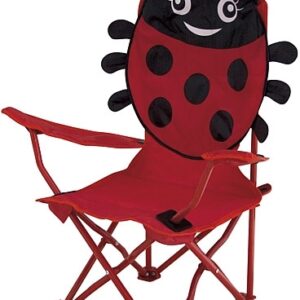 Eurotrail Kinderstuhl faltbar inkl. Tasche Motiv Marienkäfer