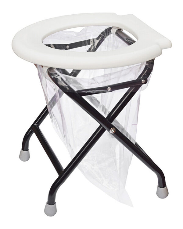 Klapptoilette Yachticon Farbe weiß – Bild 3