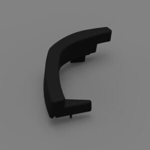 FIAMMA Frontblendenverschluss rechts Schwarz F40 VAN