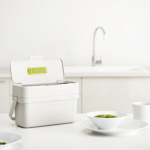 Compo 4 Joseph Joseph Eimer für Essensreste Stone