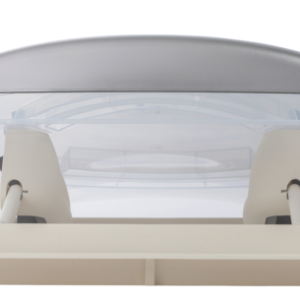 Dachhaube MPK VisionVent S pro 27 P Ausschnitt 28 x 28 cm Farbe cremeweiß Farbe rauchglas