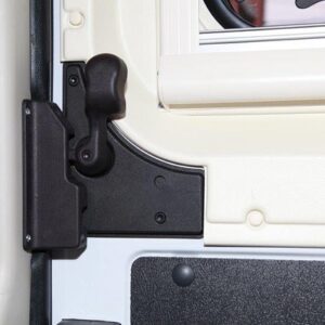 HEOSafe Schiebetüreninnensicherung passend für Fiat Ducato X250/X290 ab 2006 1 Stück, Farbe schwarz
