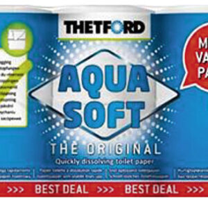 THETFORD Toilettenpapier Aqua Soft (6 Rollen)