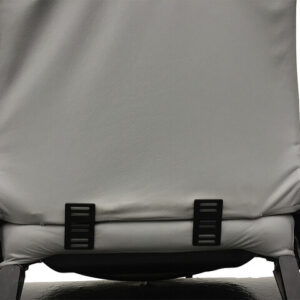 Ganzsitzauflage SITBACK Basic light 3D Farbe schwarz