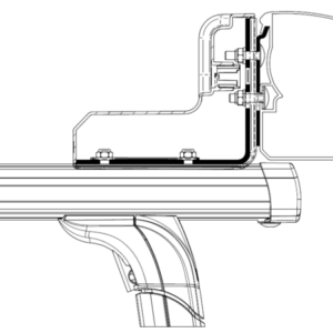 THULE Adapter zu Wandmarkise Omnistor 3200 Roof Rack