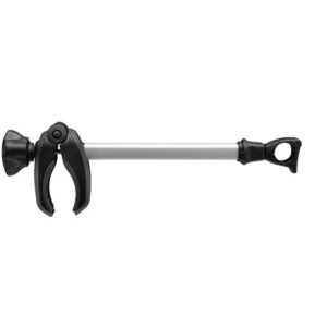 THULE Abstandshalter Bike Holder 2,5 Länge 30 cm mit Schloss + Acu Tight Drehgriff Farbe silber