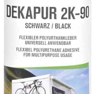 DEKALIN Kunststoffreparatur DEKApur 2K-90 Inhalt 50 ml Farbe schwarz