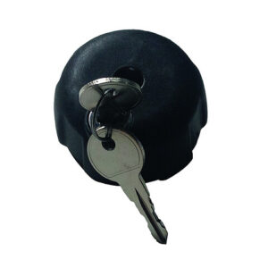 BR-Systems Sicherheitsschloss BR-Systems mit Schlüssel für Fahrrad- rahmenhalter zu Bike Lift 12 V