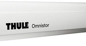 THULE Wandmarkise Omnistor 5200 300 x 250 cm Tuch Fb. saphir blau Gehäuse Fb. weiß