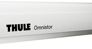 THULE Wandmarkise Omnistor 5200 350 x 250 cm Tuch Fb. saphir blau Gehäuse Fb. weiß