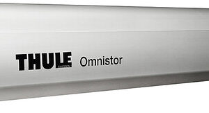 THULE Wandmarkise Omnistor 5200 260 x 200 cm Tuch Fb. saphir blau Gehäuse Fb. silber