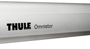 THULE Wandmarkise Omnistor 5200 350 x 250 cm Tuch Fb. saphir blau Gehäuse Fb. silber