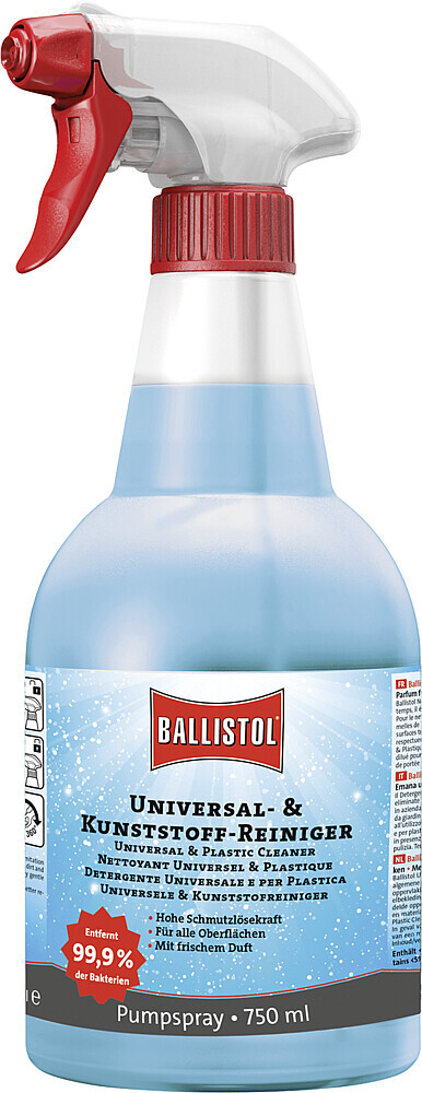 BALLISTOL Universal- und Kunststoff- Reiniger Inhalt 750 ml