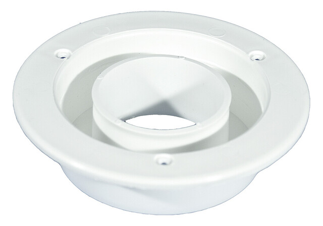 Dachlüfter H.D. Knorz Vertriebs-GmbH mit Schlauch- anschluss 60 mm, 23 cm² Farbe weiß