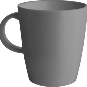 BRUNNER Henkelbecher Dolomit Stone Touch, 300 ml Farbe schwarz / grau