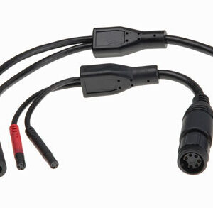 ZENEC Kabeladapter Set für Kameras für Reisemobile mit weks. vorverl. Dometic 6-Pin Kamerakabel