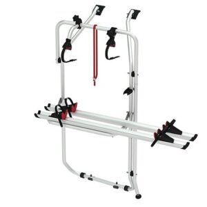 FIAMMA Fahrradträger Carry Bike passend für VW T5 D/T6 D ab 07/03 2 Räder, Tragl. 35 kg Farbe aluminium