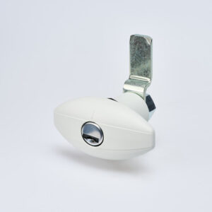 STS Oberholz Druckdrehverschluss Ellipse kl. Griff STS/Zadi Zyl. Zubehör Farbe Fiat Bianco