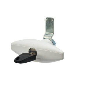 STS Oberholz Druckdrehverschluss Ellipse gr. Griff STS/Zadi Zyl. Zubehör Farbe Fiat Bianco