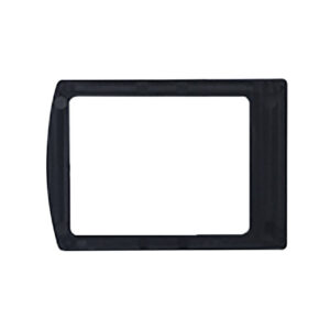 STS Oberholz Griffmulde Kubus 2 mm Unterlage Farbe schwarz