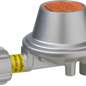 GOK Gasregler Caramatic BasicOne Typ EN61 0,8 kg/h 50 mbar KLF x G 1/4LH-KN-90 Grad PRV