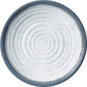 BRUNNER Essteller Melamin Tuscany Durchm. 25 cm Farbe creme / blau