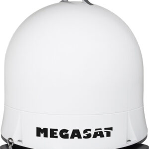 MEGASAT Satanlage automatisch Campingman Portable ECO Farbe weiß