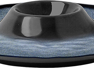 BRUNNER Eierbecher Venetian Farbe schwarz / blau