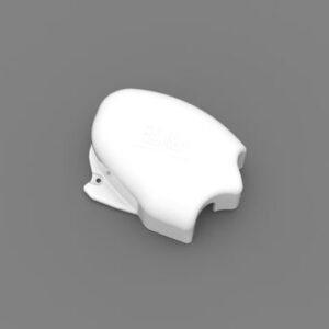 FIAMMA Endkappe links weiß zu F65 Polar White 260-490 cm