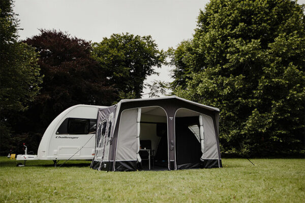 Caravan Vorzelt Vango Riviera Air 390 Elements Proshield Modell 390, kein Boden Farbe shadow grey – Bild 3
